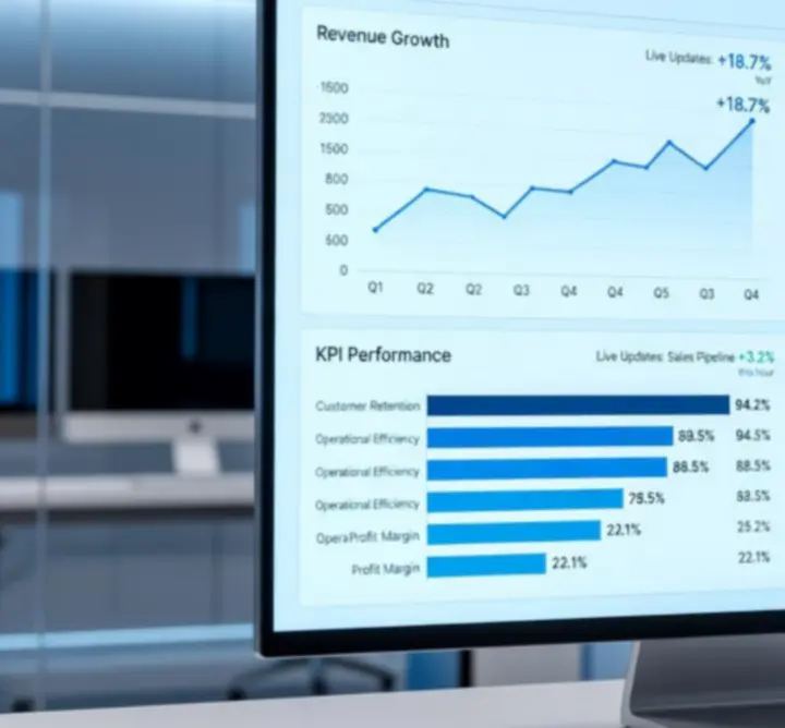 Custom analytics dashboard visual for PIPS N PROFITS LTD clients