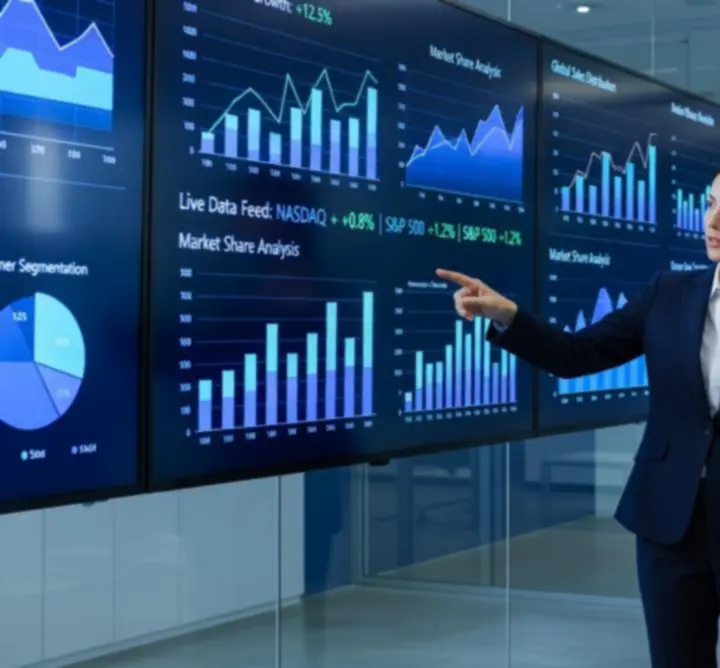 Analytics dashboard visualization representing PIPS N PROFITS LTD insights